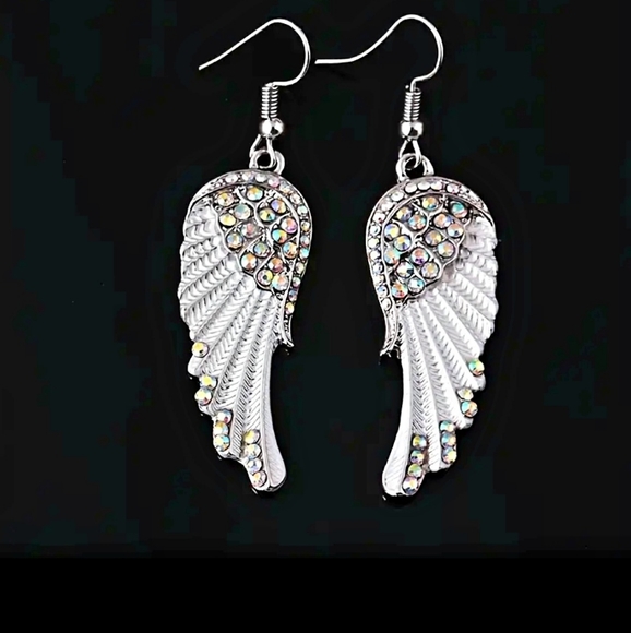 Temu Jewelry - BOGO🥳🥳🥳ANGEL WINGS EARRINGS